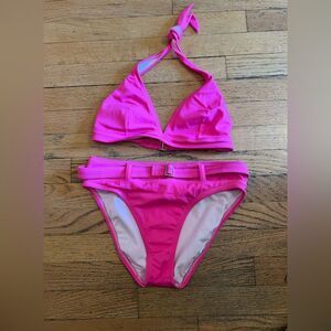 Isaac Mizrahi Pink Bikini Swimwear